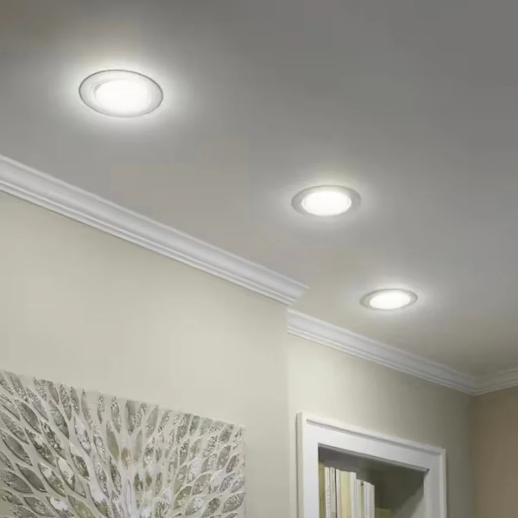 EcoSmart 75-Watt Equivalent BR40 Dimmable Energy Star LED Light Bulb Bright White (2-Pack) - Image 7