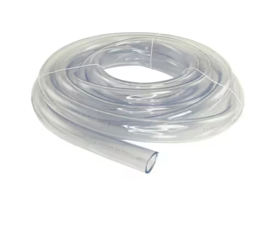 Everbilt 3/4 in. O.D. x 1/2 in. I.D. x 10 ft. Clear PVC Vinyl Tube