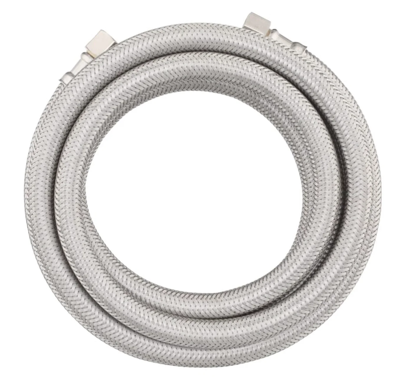 Everbilt 3/8 in. COMP x 3/8 in. COMP x 96 in. Universal Stainless Steel Dishwasher Connector - Image 2