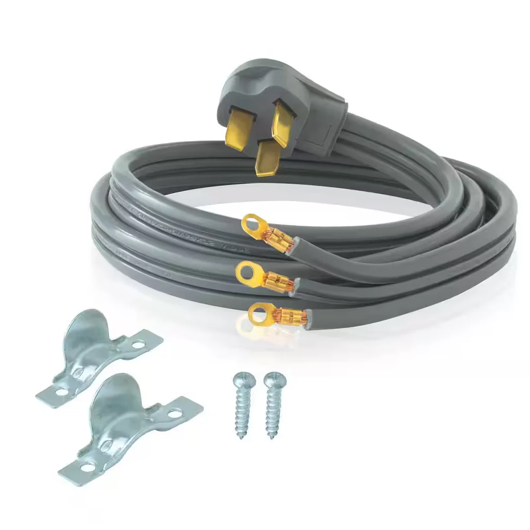 Everbilt 4 ft. 6/8 3-Wire Electric Range Plug