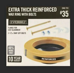 Everbilt Toilet Reinforced Toilet Wax Extender Kit *DAMAGED BOX* - Image 2