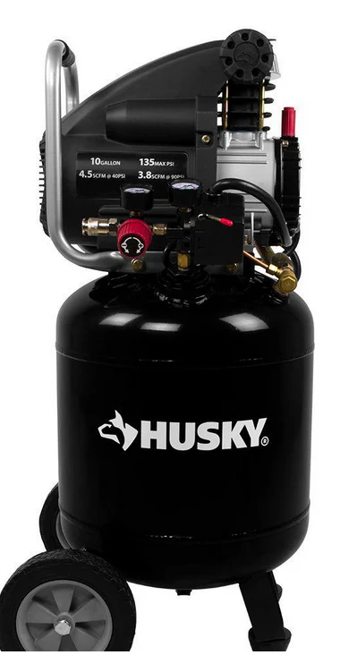 Husky 10 Gallon Air Compressor Factory Serviced