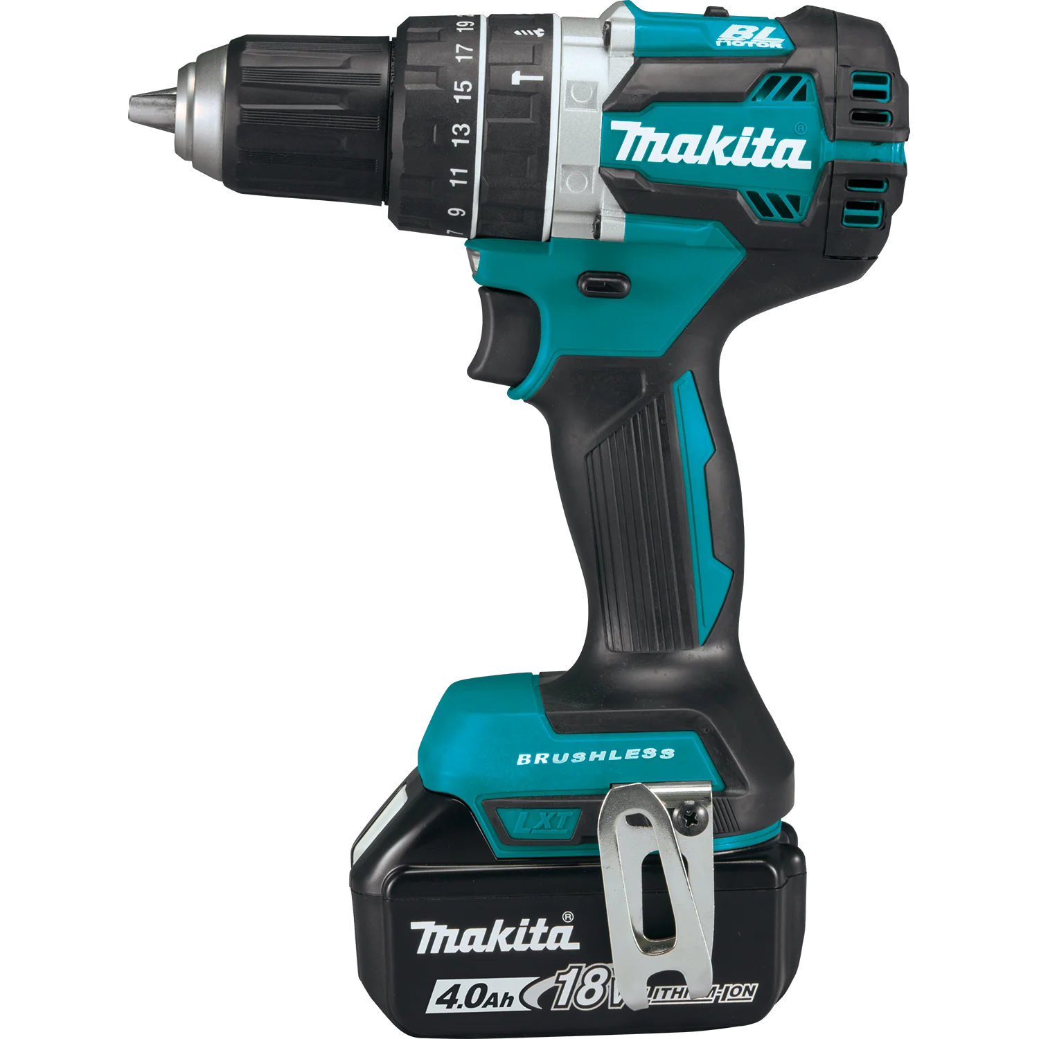 Makita 2PC Kit 18 Volt LXT 4 Amp Battery Factory Serviced - Image 12