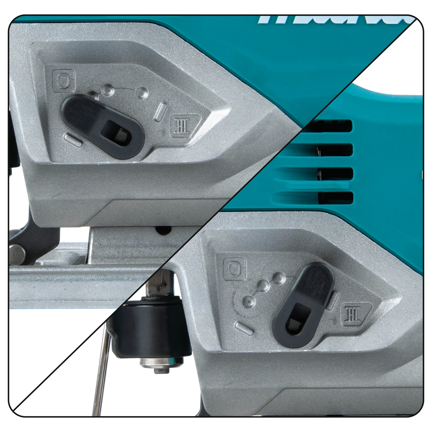 Makita Top Handle JIg Saw With Tool Case Factory Serviced - Image 9