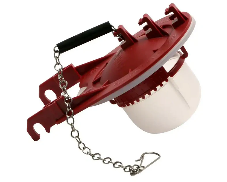Fluidmaster Universal 3 inch Adjustable Toilet Flapper for Glacier Bay Toilets *DAMAGED BOX* - Image 2