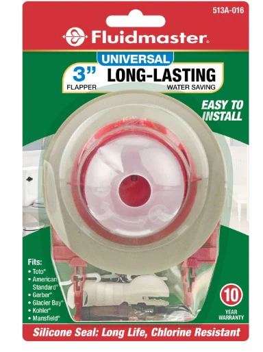 Fluidmaster Universal Toilet Flapper *DAMAGED BOX* - Image 2