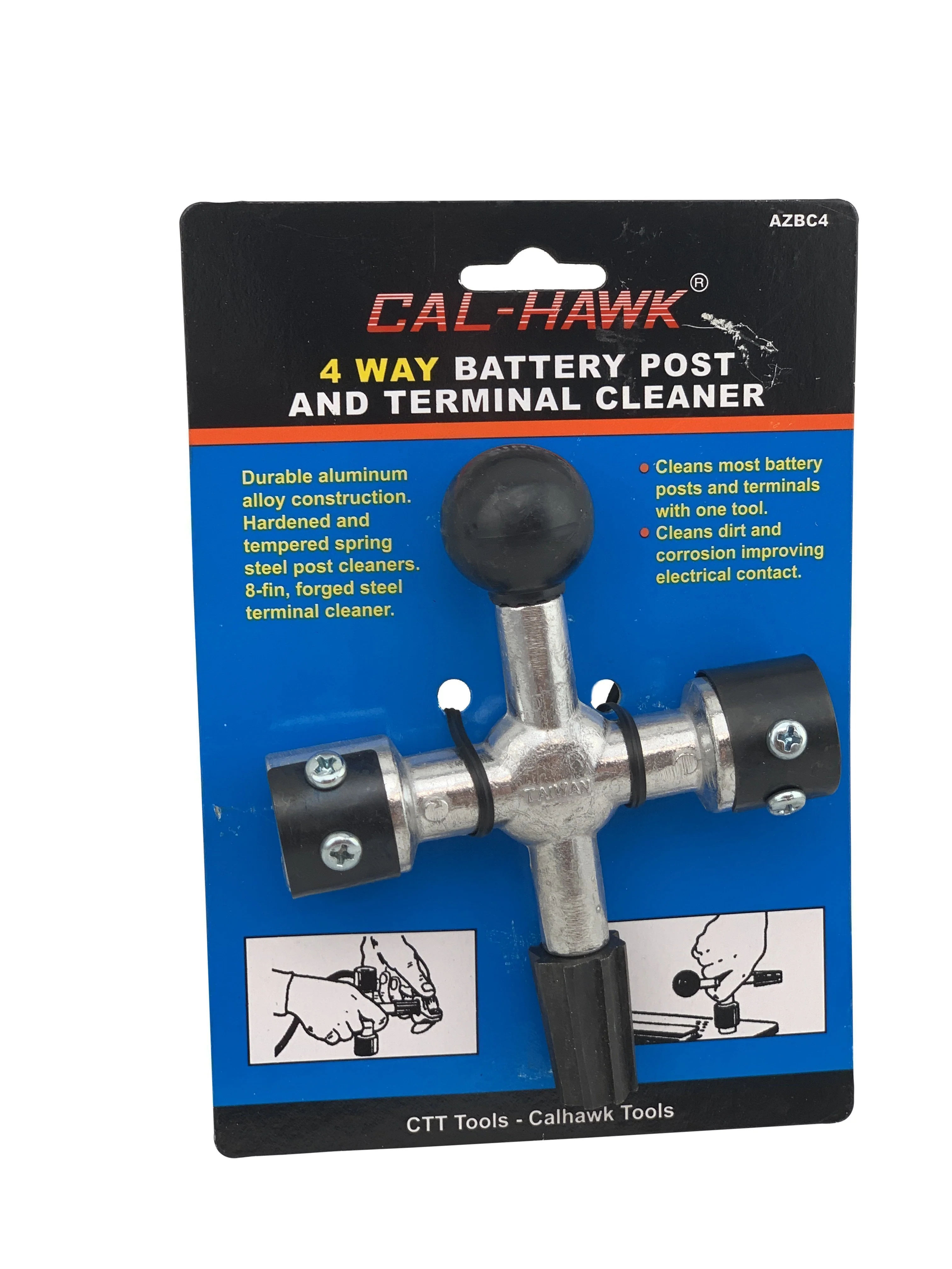 Four Way Battery Post And Terminal Cleaner - Image 2
