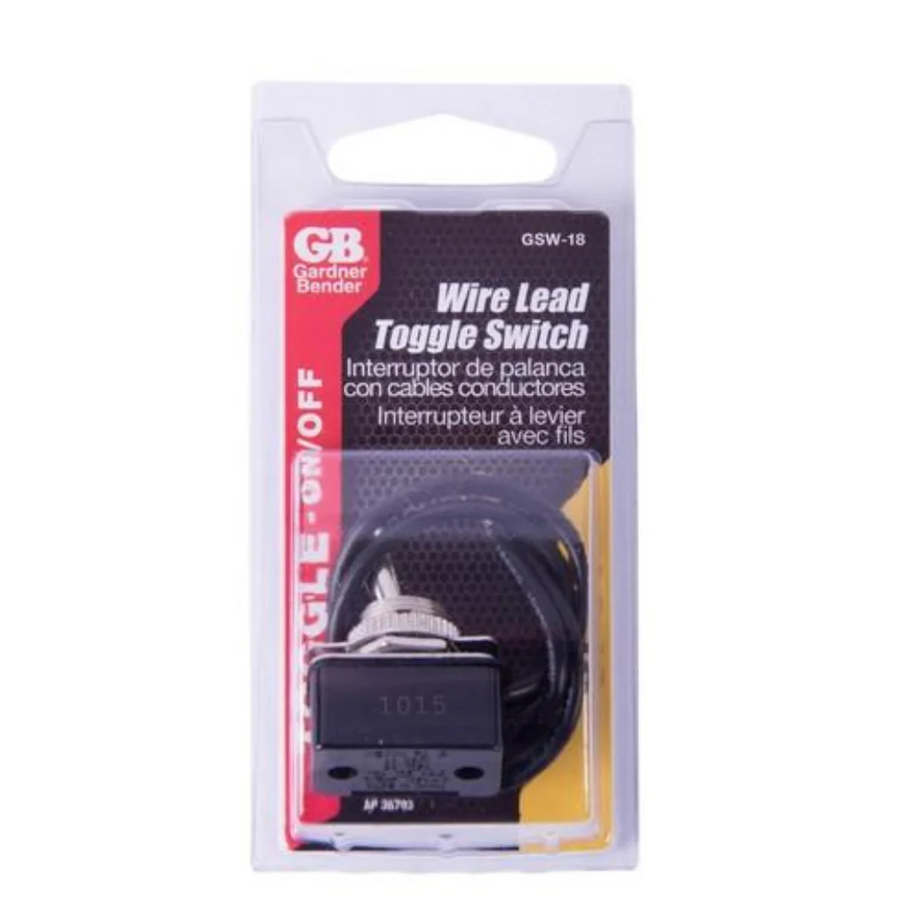 Gardner Bender 8 Amp Single Pole Toggle Switch 1 Pack