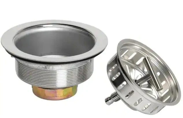 Glacier Bay Spin Lock Sink Strainer in Stainless Steel Damaged Box