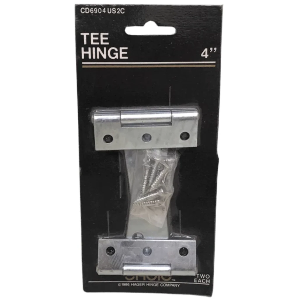 Hager 4inch Tee Hinge 2 PC