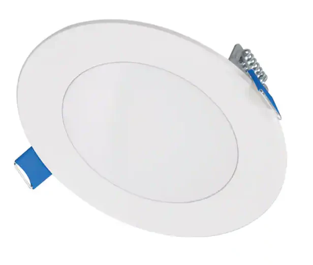 Halo HLBPH 4 in. Selectable CCT New Construction Canless Recessed Downlight Remote Driver Junction Box Integrated LED Kit DAMAGED BOX