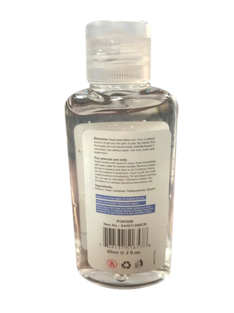 Hand Sanitizer 60ml 2oz - Image 2