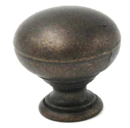 Hickory Hardware Palmetto Windover Antique 1" Mushroom Cabinet Knob Pull *DAMAGED BOX*
