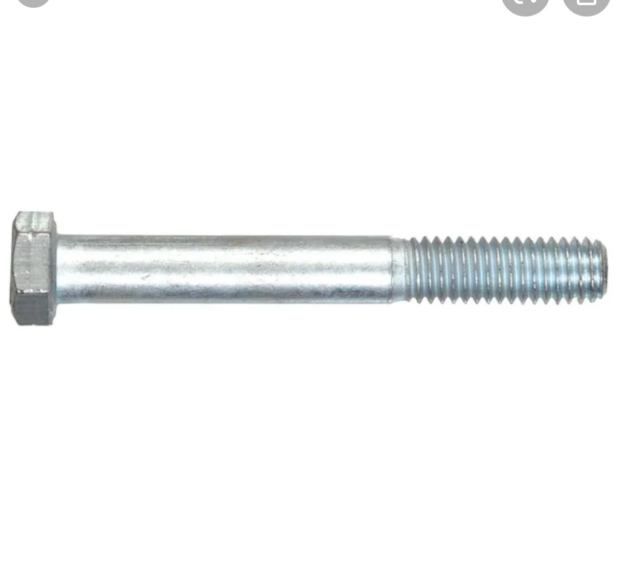 Hillman 3/8 in x 3 in Zinc Plated Fine Thread Hex Bolt