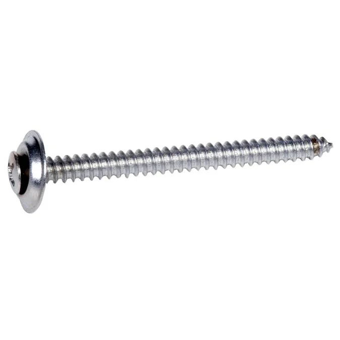 Hillman x 1-1/4-in Chrome Chrome Oval Trim Screws - Image 2
