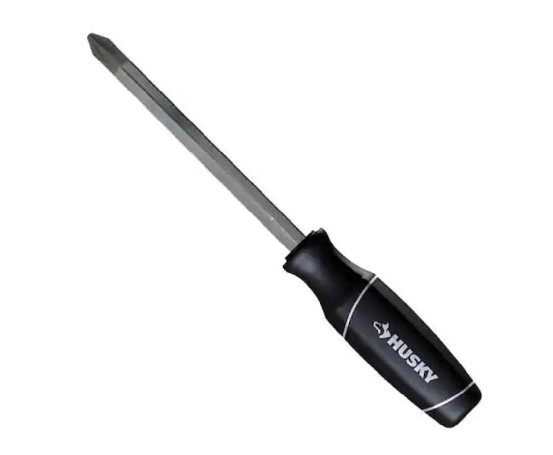 Husky Number Three 6 Inch Magnetic Philips Screwdriver