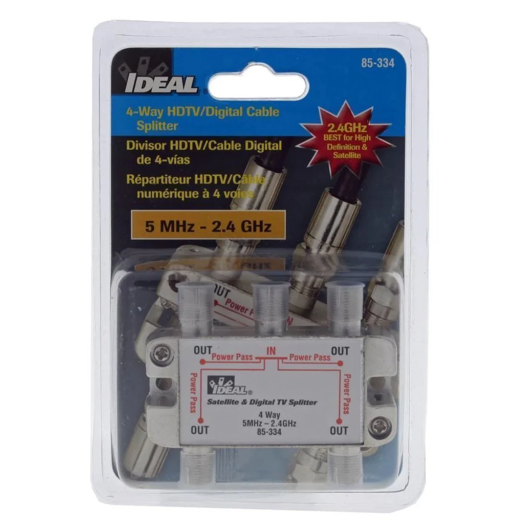 Ideal 2.4GHz 4-Way Digital Splitter Damaged Box - Image 2