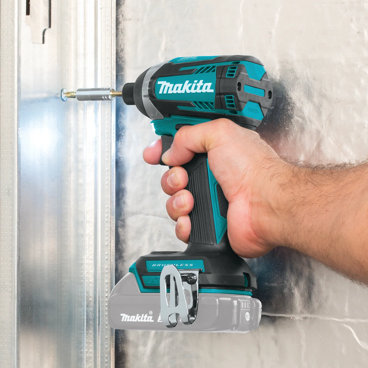 Makita 18V LXT Brushles Impact Driver Factory Serviced Tool Only - Image 7
