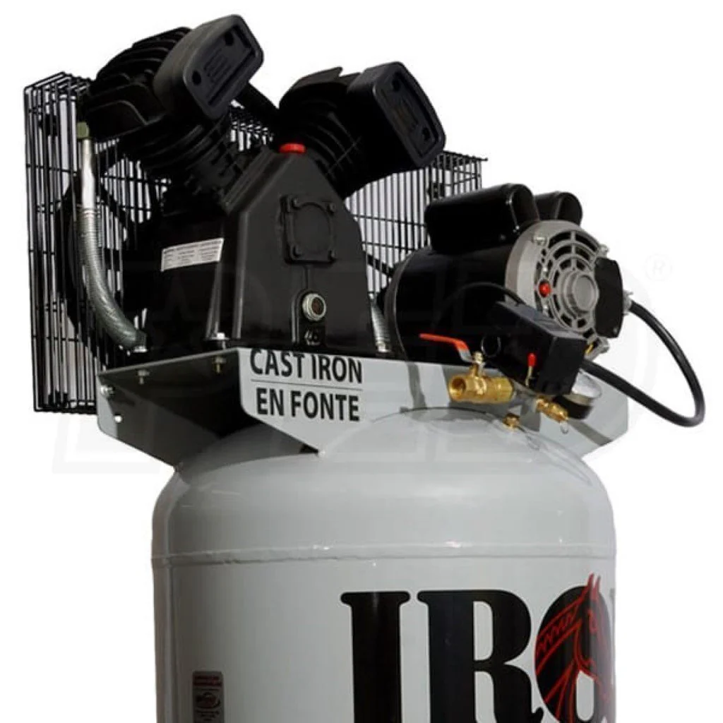Iron Horse 3 Horse Power 60 Gallon Single-Stage Air Compressor 1 Phase - Image 2
