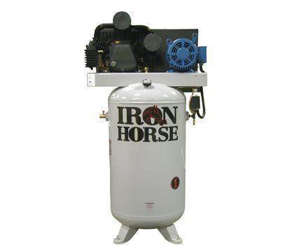 Iron Horse 80 Gallon Two Stage Air Compressor Three Phase