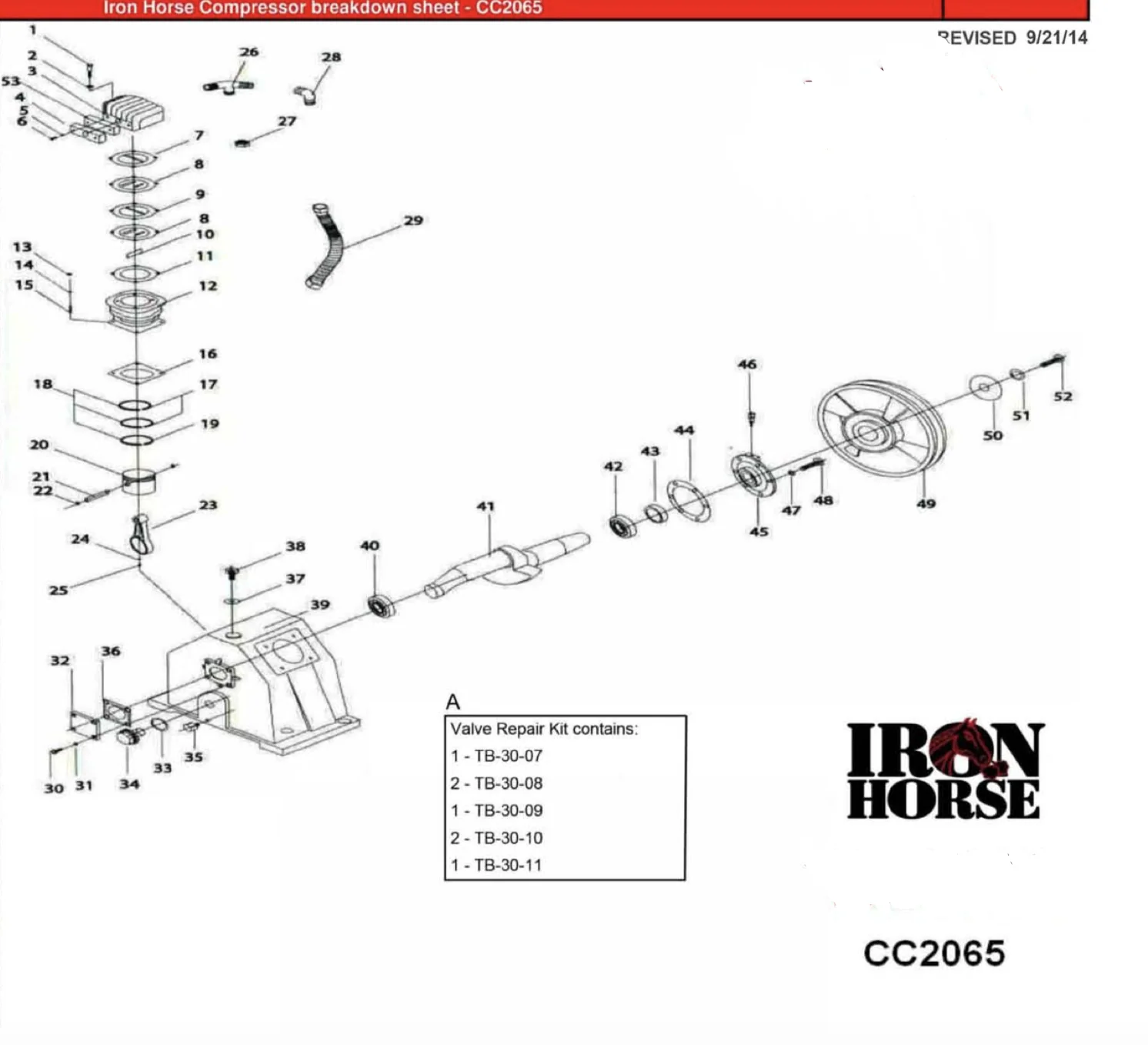 Iron Horse Air Compressor 5.5 Horsepower Honda - Image 5