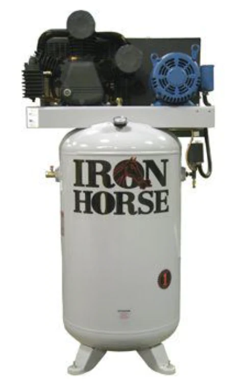 Iron Horse Air Compressor 80 Gallon With Magnetic Starter