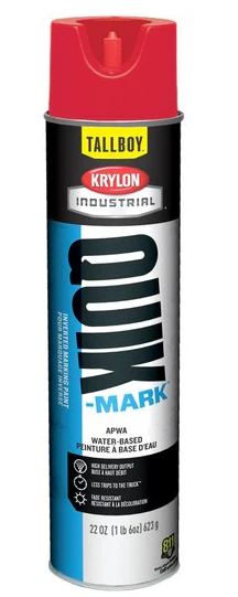 Krylon Industrial Quik Mark 22oz Aerosol Can Red - Image 2