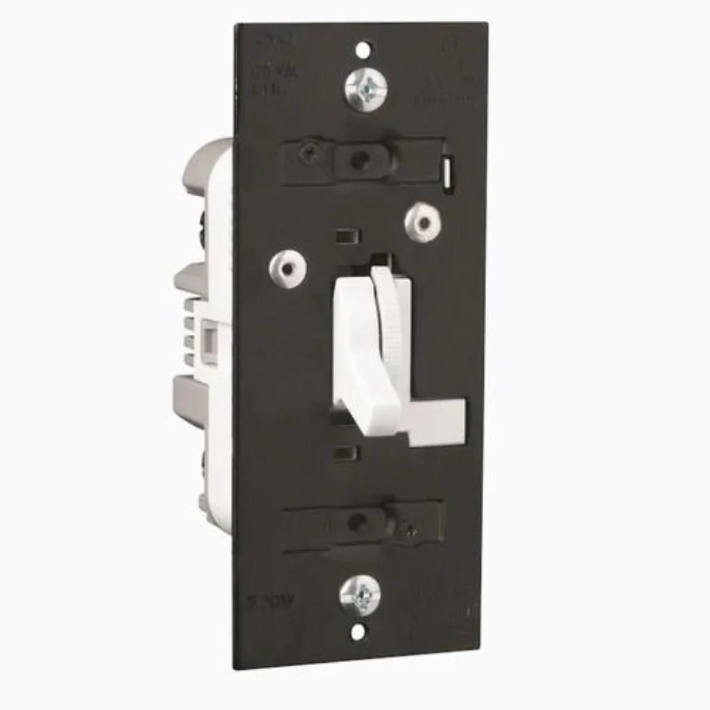 Legrand Single Pole 3 Way White Toggle Light Dimmer Damaged Box