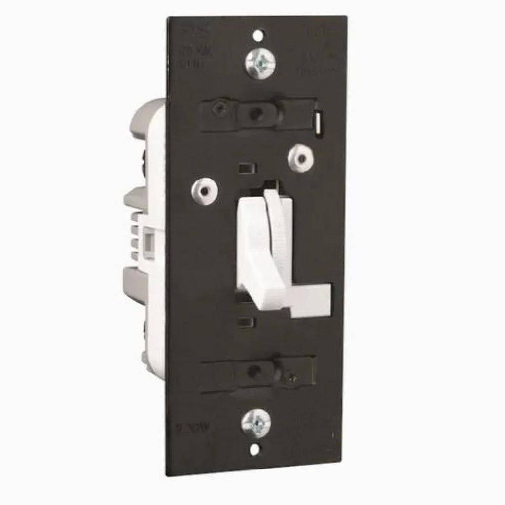 Legrand Single Pole 3 Way White Toggle Light Dimmer Damaged Box - Image 2