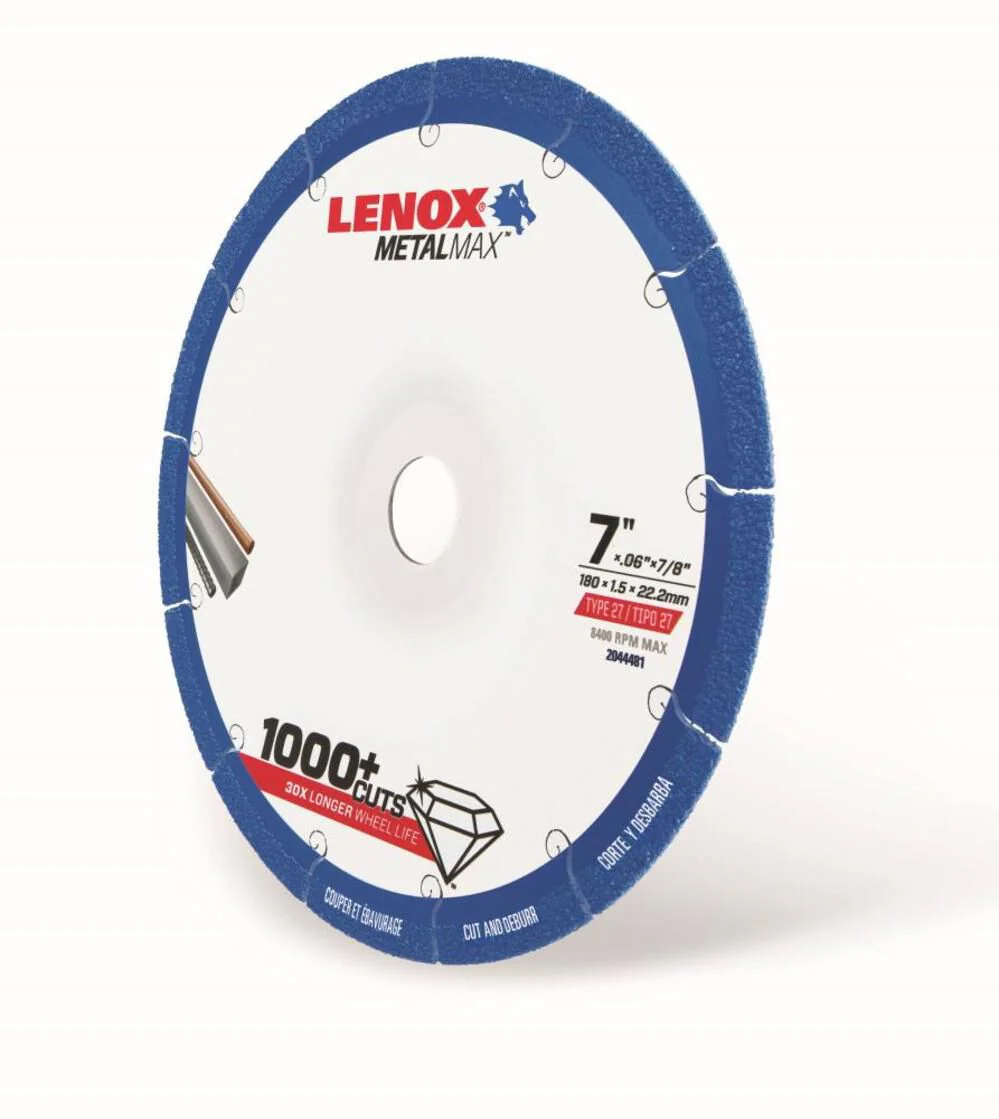 Lenox Metalmax Diamond Grit 7 Inch Cutting Wheel - Image 3