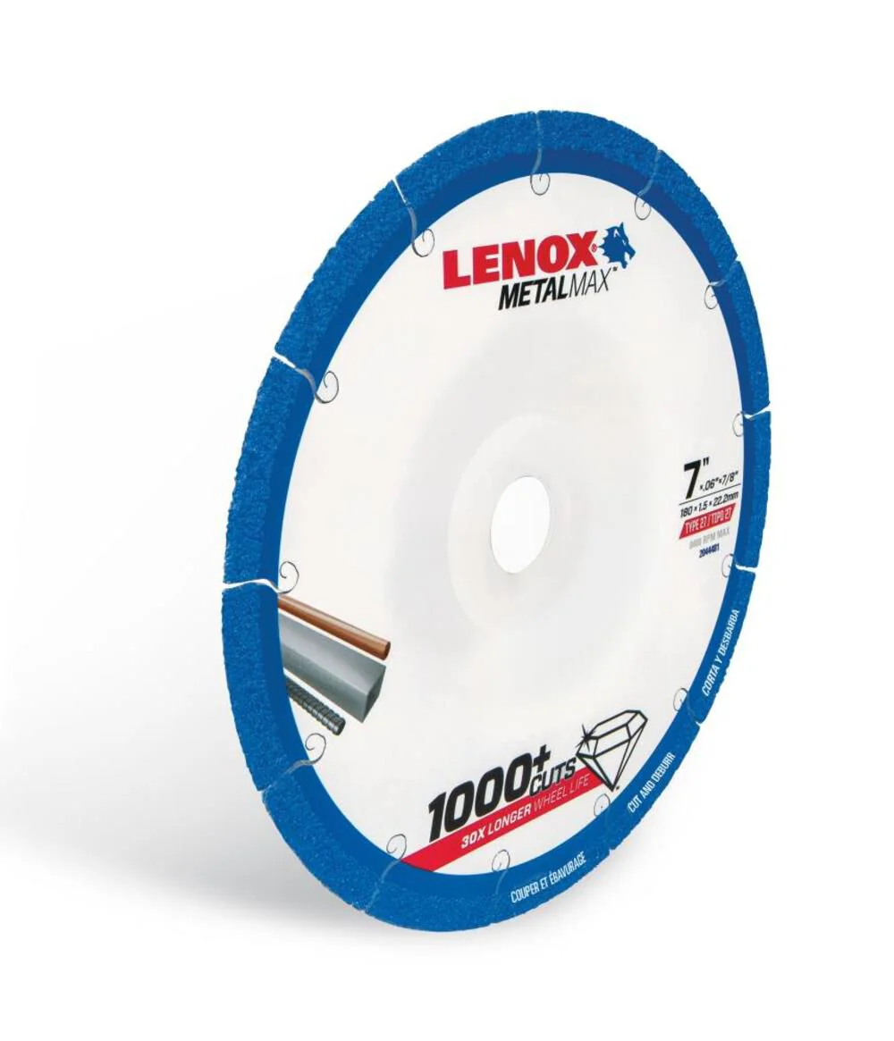 Lenox Metalmax Diamond Grit 7 Inch Cutting Wheel - Image 4