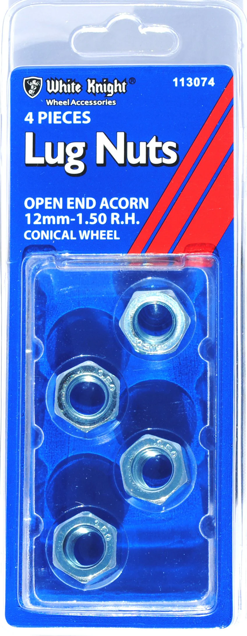 Lug Nuts By White Knight 12MM-1.50 Damaged Box - Image 2