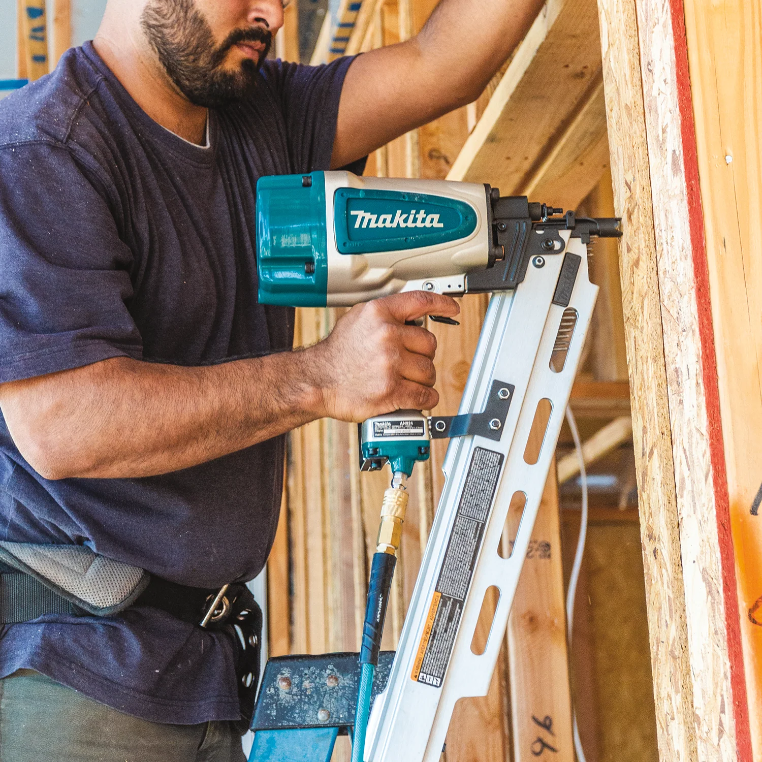 Makita 21 Degree Full Round Head 3-1/2 Inch Framing Nailer - Image 14