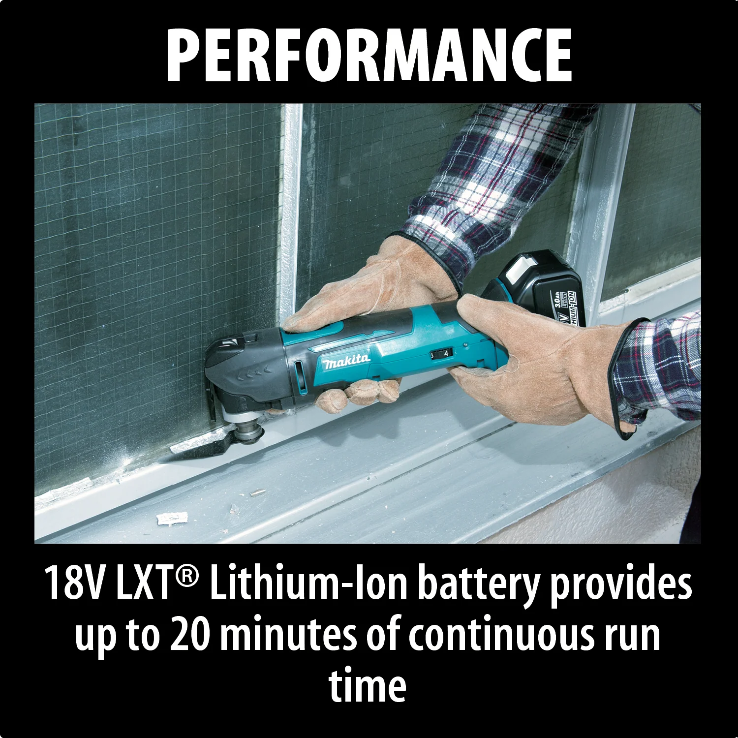 Makita 18 Volt LXT Lithium Ion Cordless Oscillating Multi Tool Factory Serviced (Tool Only) - Image 4