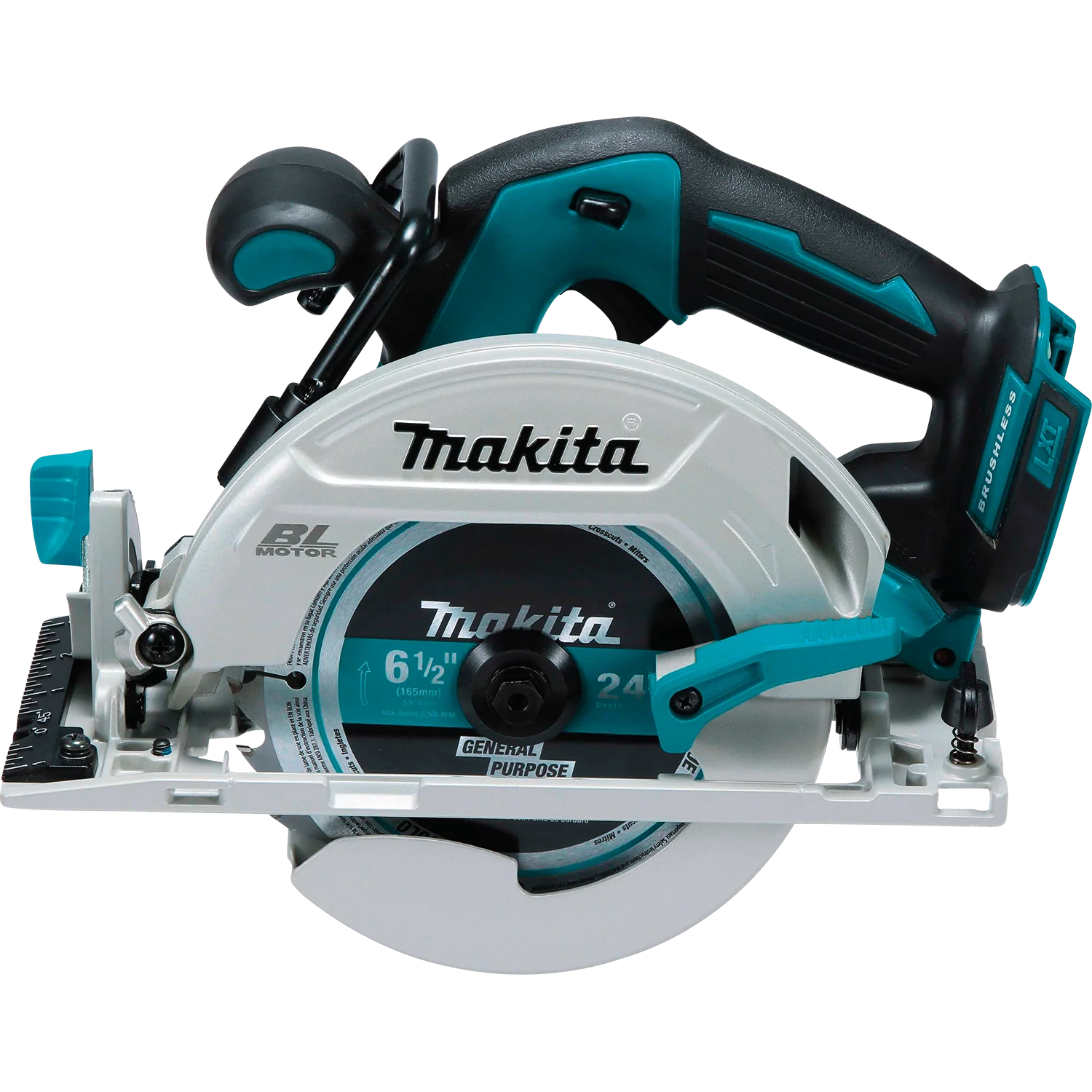 Makita 18 Volt  6.5 Inch Brushless Cordless Circular Saw Factory Serviced Tool Only - Image 2