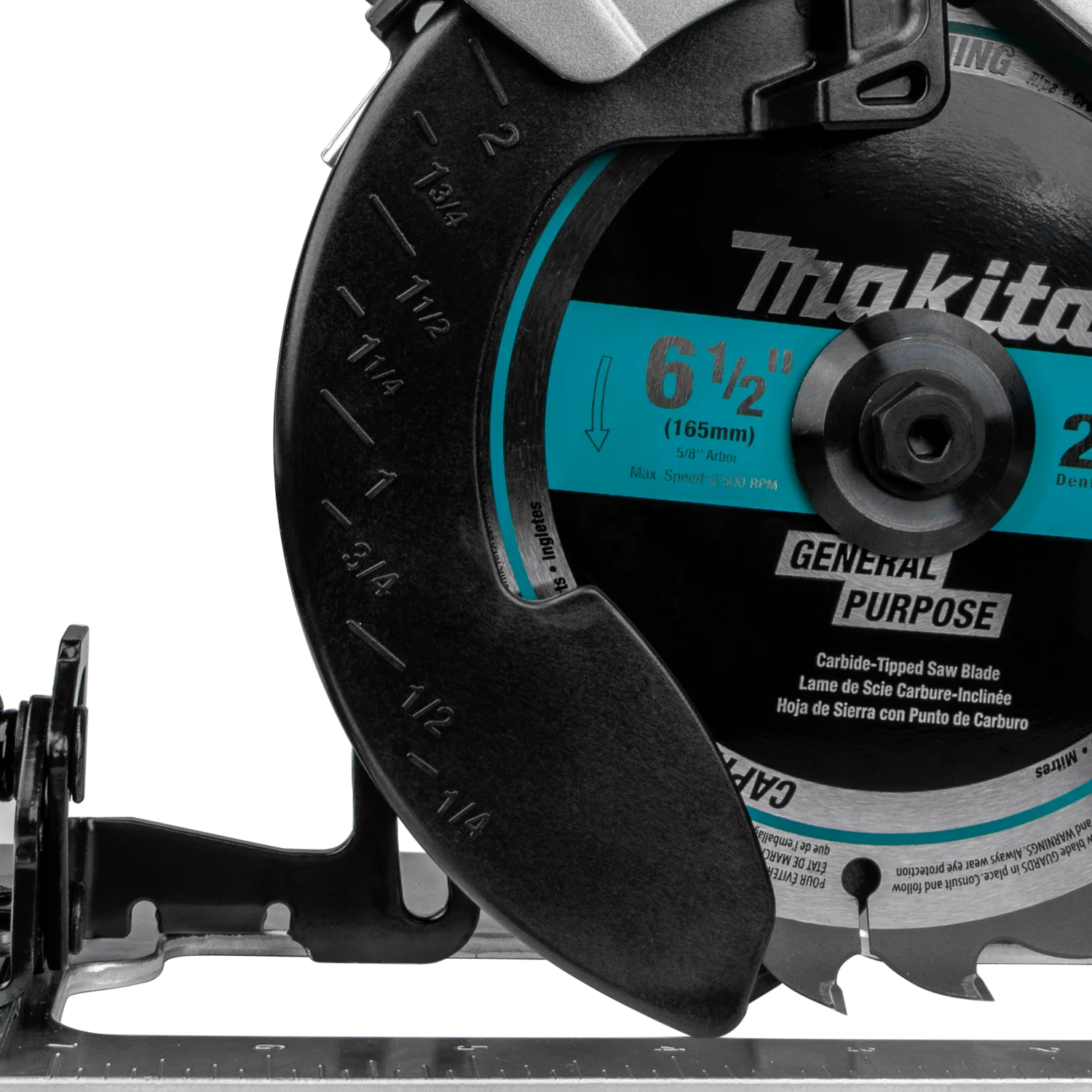 Makita Circular Saw 6 1/2 Inch 18 Volt Tool Only Factory Serviced - Image 10