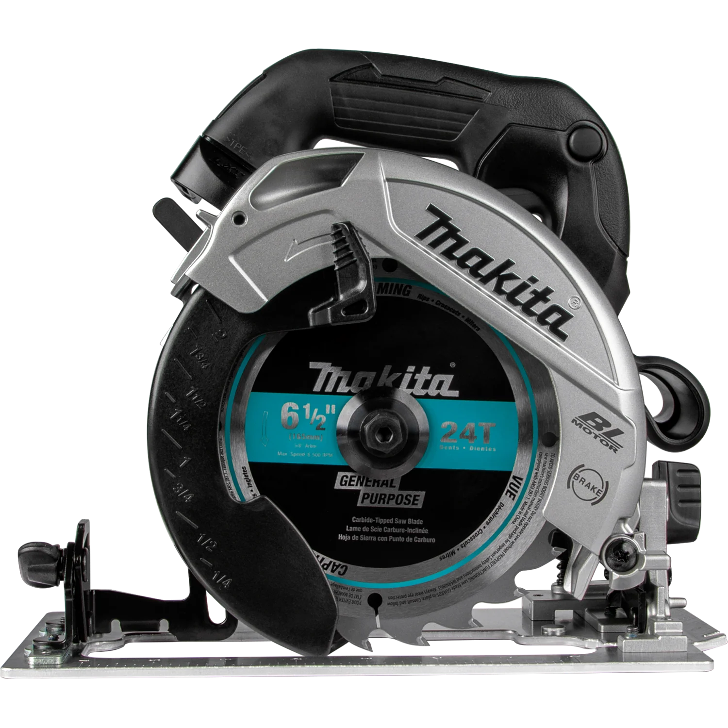 Makita Circular Saw 6 1/2 Inch 18 Volt Tool Only Factory Serviced - Image 4