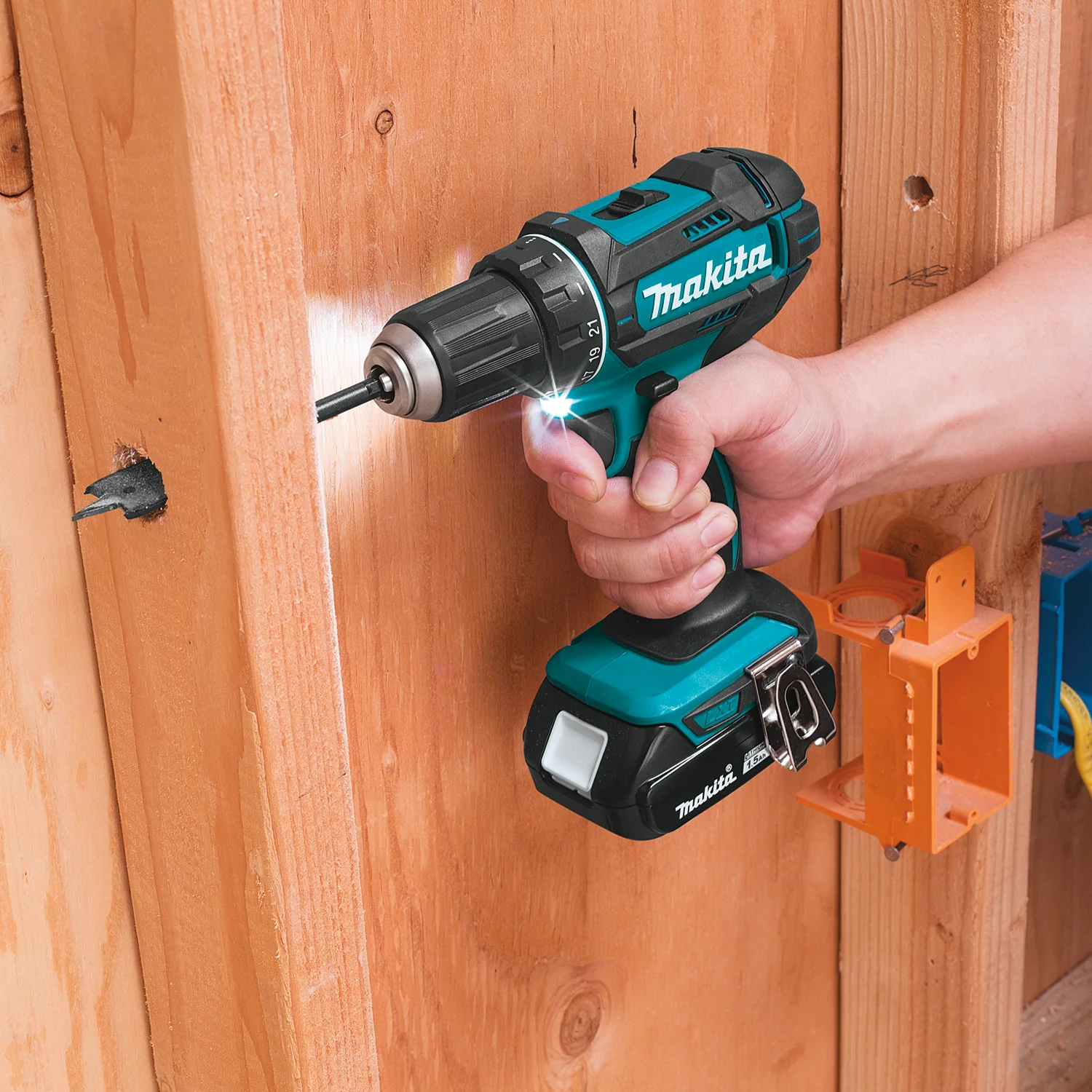 Makita 18 Volt LXT Lithium Ion Compact Cordless 2 Piece Combo Kit Factory Serviced OUT OF STOCK 8-25-23 - Image 5