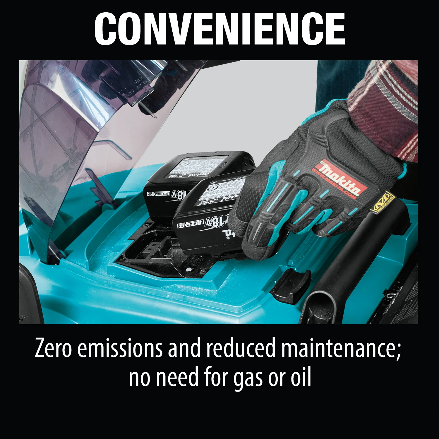 Makita 36 Volt LXT 17 Inch Lawn Mower Kit 5.0Ah Factory Serviced - Image 12