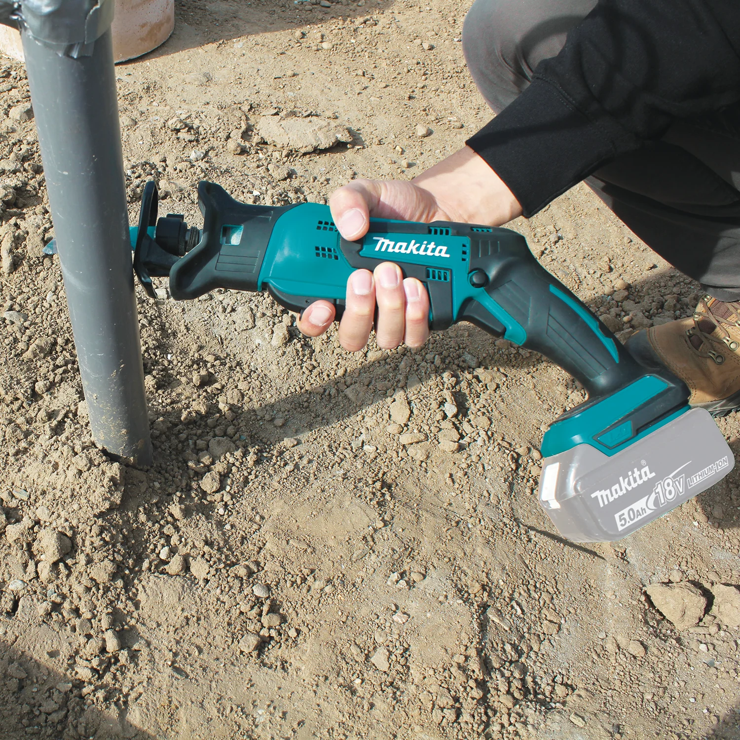 Makita 18 Volt Lithium Ion Cordless Reciprocating Saw Factory Serviced  Tool Only - Image 3