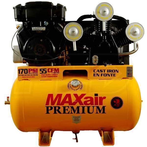 MaxAir 18HP 55 Gallon Air Compressor