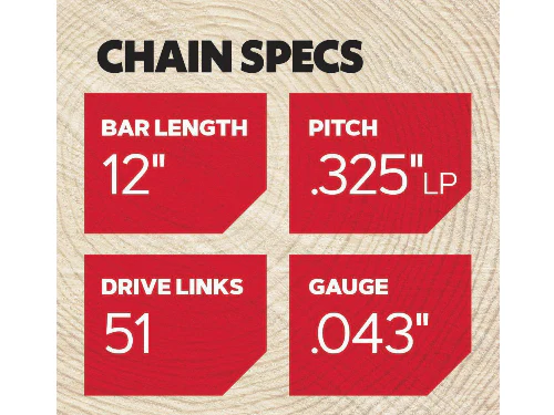 Oregon N51 Chainsaw Chain for 12 in. Bar, Fits Husqvarna Models - Image 5
