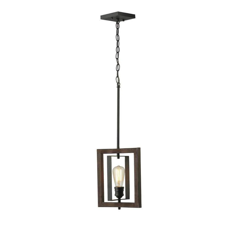 Palermo grove gilded iron mini pendant damaged box