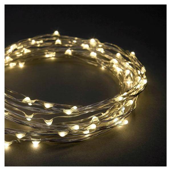 Philips 90ct Warm White Dewdrop LED Lights Damaged Box