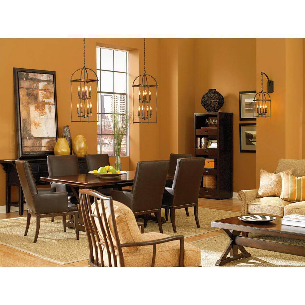 Piedmont Collection 4-Light Antique Bronze Foyer Pendant Damaged Box - Image 2
