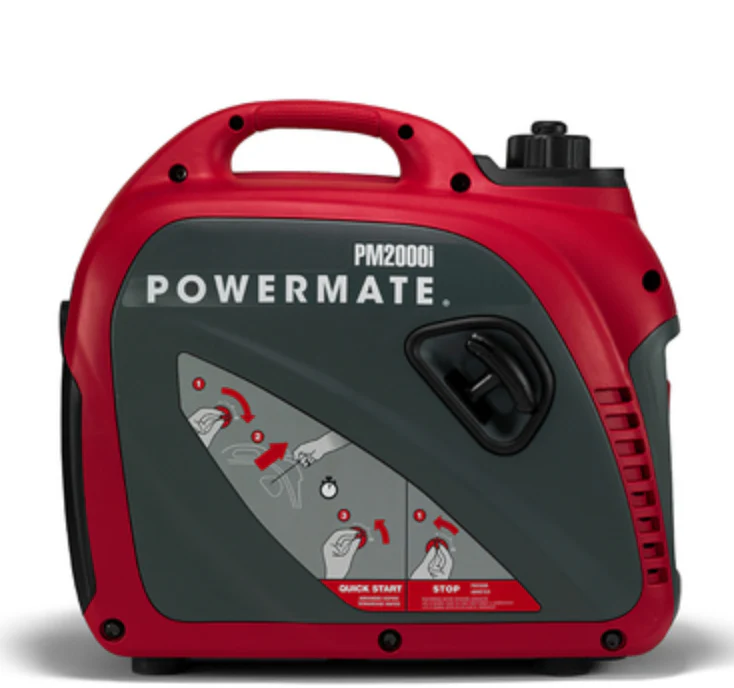 PM2000i 2,000 Watt Manual Start Gasoline Powered Inverter Generator Coleman - Image 2