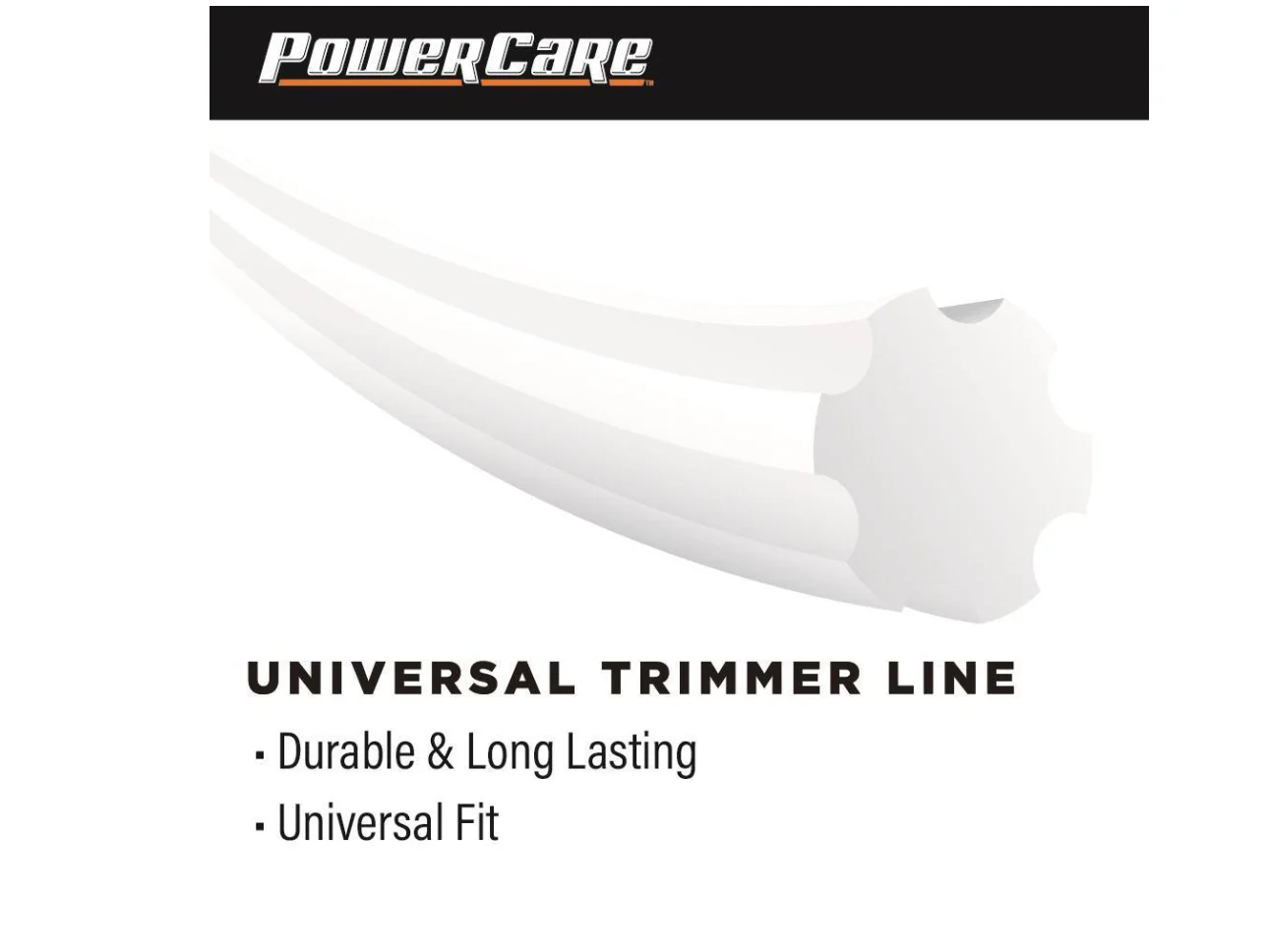 PowerCare Universal Fit 0.095 in. x 40 ft. Gear Replacement Line for Gas and Select Cordless String Grass Trimmer/Lawn Edger - Image 2
