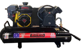 Power Train 10 Gallon Twin Tank Air Compressor - Image 2