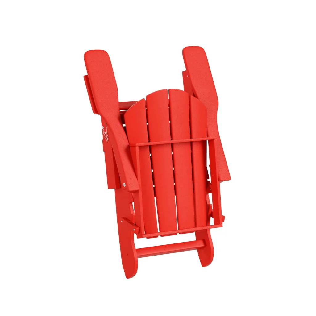 Red Folding Adirondack Chair - Image 3