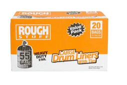 Rough Stuff 55 gal Heavy Duty Trash Bags 20 Count - Image 2